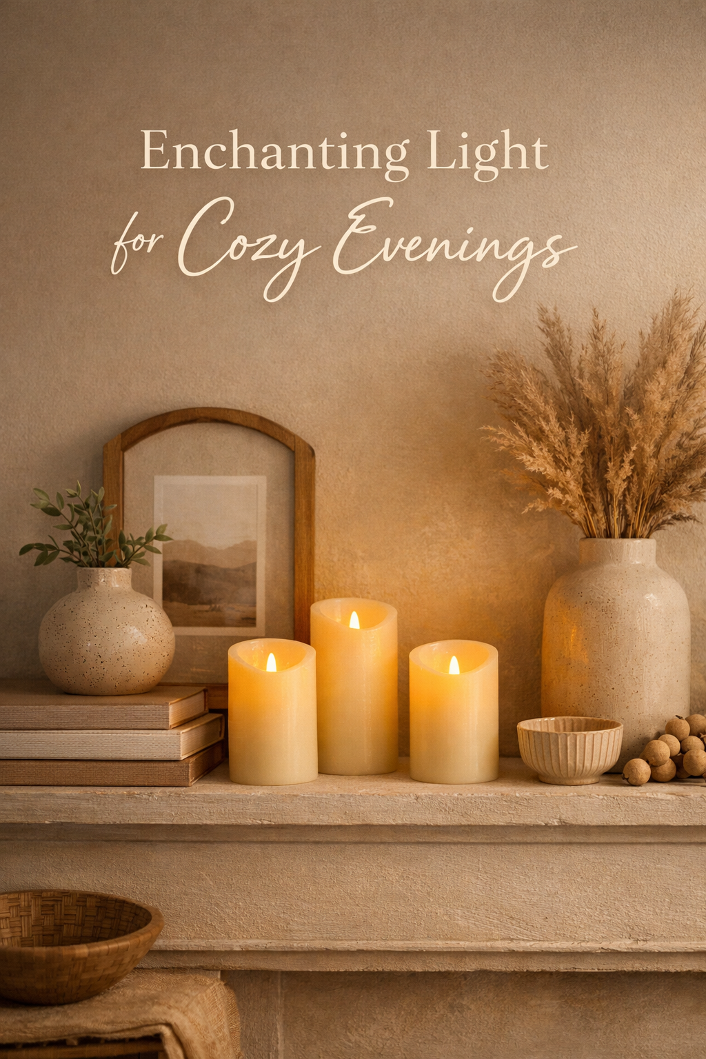 Flameless LED Candle - Set of 3