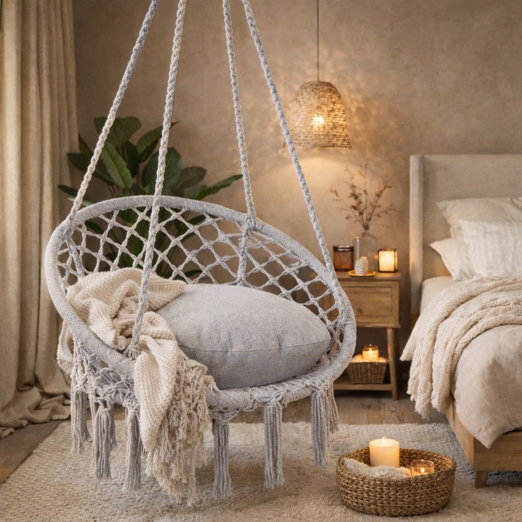 Hammock Chair Macrame Swing