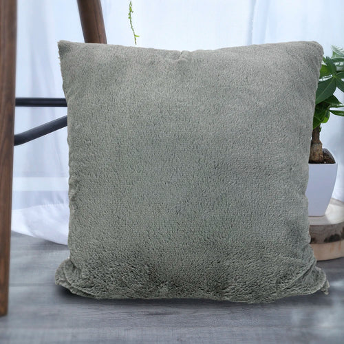Gray Throw Pillow Cover