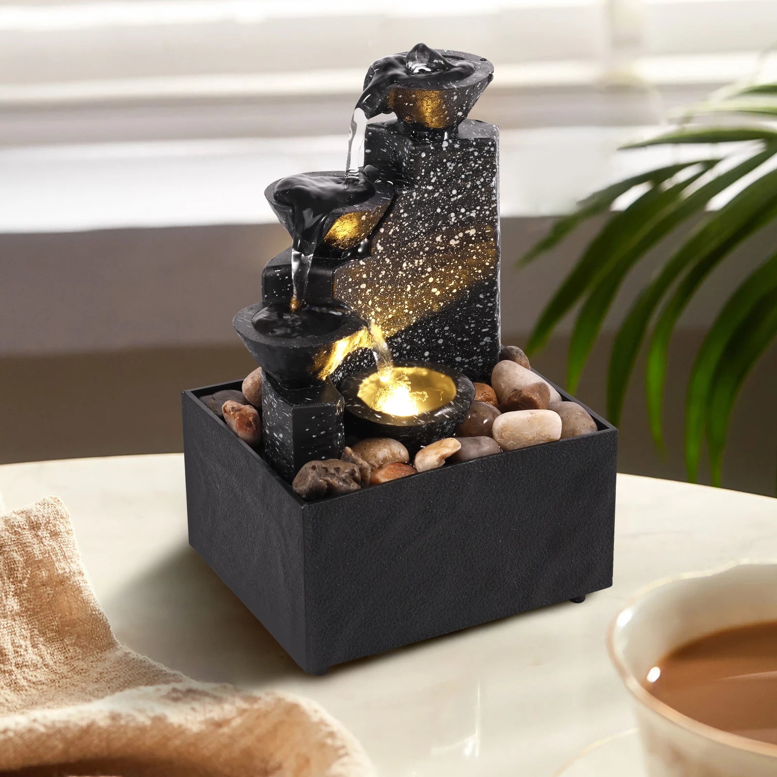 Desktop Waterfall Decor