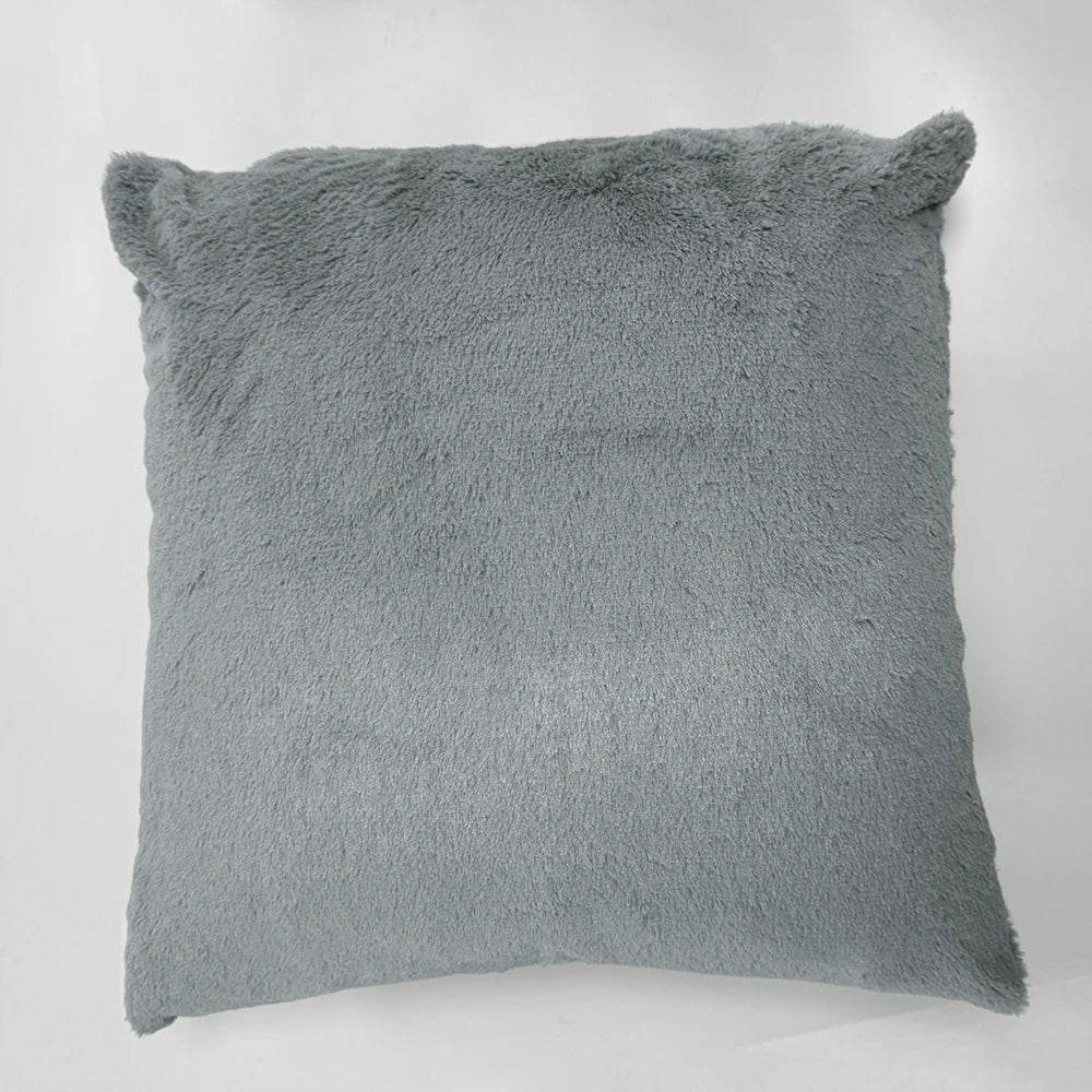 Gray Throw Pillow Cover
