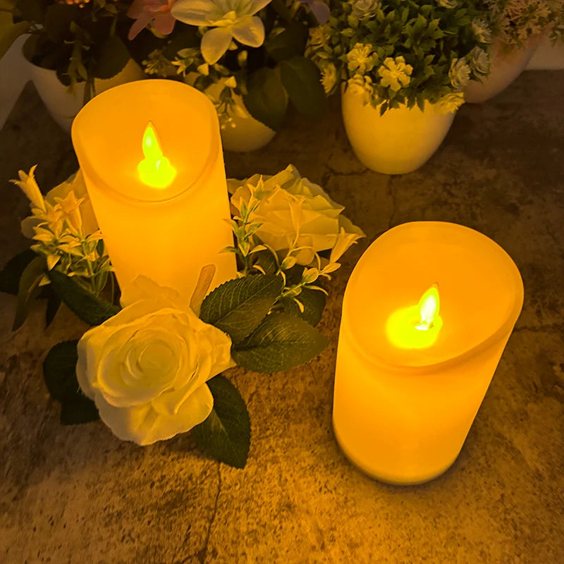 Flameless LED Candle - Set of 3