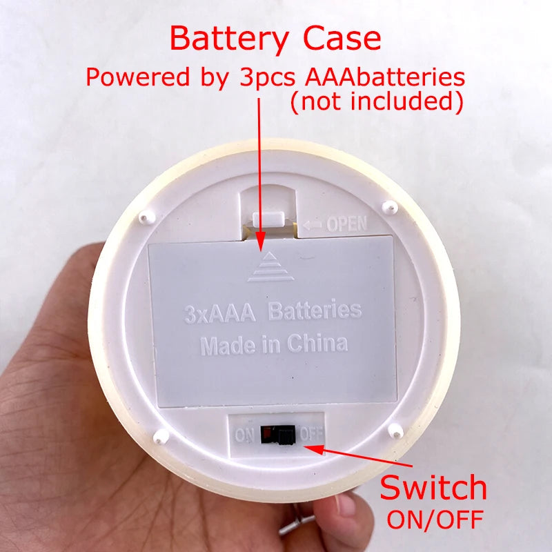 Flameless LED Candle - Set of 3