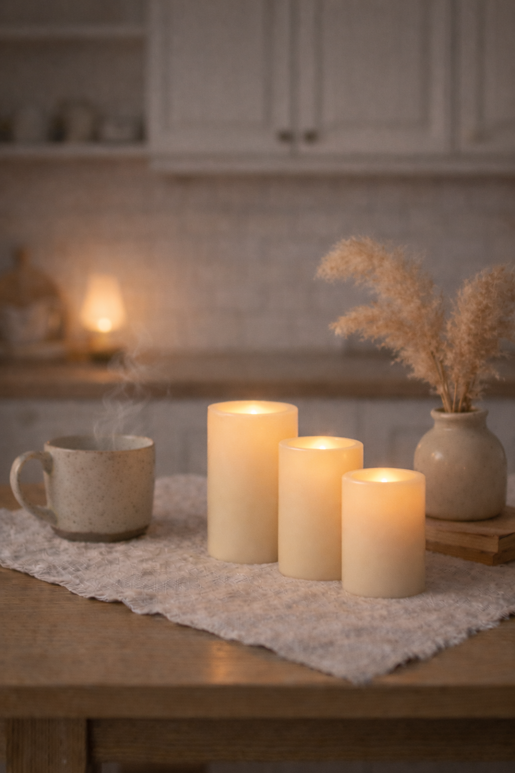 Flameless LED Candle - Set of 3